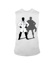 Men Doctor Hero Superhero During Pandemic Gift Sleeveless Tee tile