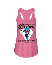 Nursing You Were Born For This Time Ladies Flowy Tank tile