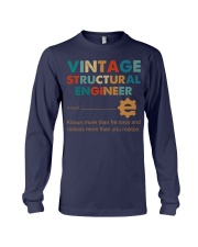 Vintage Structural Engineer Knows More Than He Long Sleeve Tee thumbnail