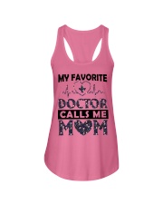 My Favorite Doctor Calls Me Mom Gift For Mother Ladies Flowy Tank tile