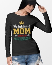 Best Mom Raised Anesthesiologist Long Sleeve Tee lifestyle-unisex-longsleeve-front-4