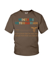 Vintage Veterinarian Knows More Than He Says Youth T-Shirt thumbnail