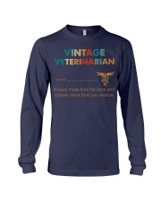 Vintage Veterinarian Knows More Than He Says Long Sleeve Tee thumbnail