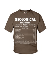 Geological Engineer Fact Youth T-Shirt tile