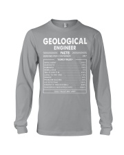 Geological Engineer Fact Long Sleeve Tee tile
