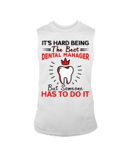 Hard Being Best Dental Manager Sleeveless Tee tile
