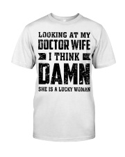 Looking At My Wife Doctor Husband Funny Classic T-Shirt tile