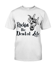 Rockin Dental Life Dentist Gift Premium Fit Mens Tee tile