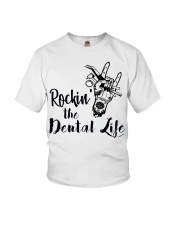 Rockin Dental Life Dentist Gift Youth T-Shirt tile