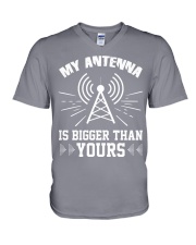 My Antenna Is Biger Than Your V-Neck T-Shirt tile