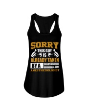 Sorry This Guy Taken By Anesthesiologist Ladies Flowy Tank tile