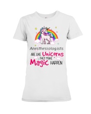 Anesthesiologists Are Like Unicorns Magic Gift Premium Fit Ladies Tee tile