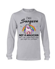 I'm A Surgeon Not A Magician Surgery Unicorn Gift Long Sleeve Tee tile