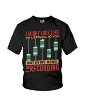 I Might Listen To You Recording Youth T-Shirt tile