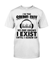 I'm The Sound Guy No One Knows Classic T-Shirt thumbnail