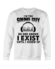 I'm The Sound Guy No One Knows Crewneck Sweatshirt thumbnail