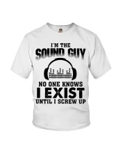 I'm The Sound Guy No One Knows Youth T-Shirt thumbnail