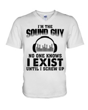 I'm The Sound Guy No One Knows V-Neck T-Shirt thumbnail