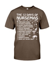 12 Days Of Nursemas Classic T-Shirt tile