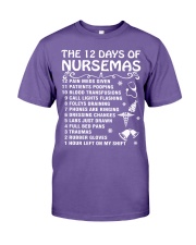 12 Days Of Nursemas Premium Fit Mens Tee tile