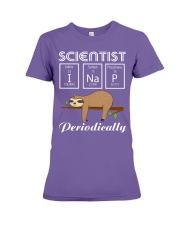 Scientist I Nap Periodically Chemistry Elements Premium Fit Ladies Tee tile