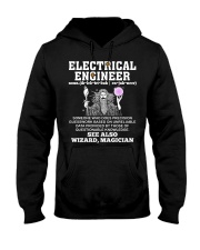 Electrical Engineer Define Magician Hooded Sweatshirt front