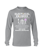 Electrical Engineer Define Magician Long Sleeve Tee tile