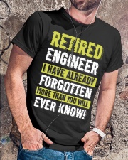 Retired Engineer Forgotten More Than You Know Classic T-Shirt lifestyle-mens-crewneck-front-4