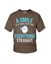 A Smile Everything Straight Dentist Youth T-Shirt tile