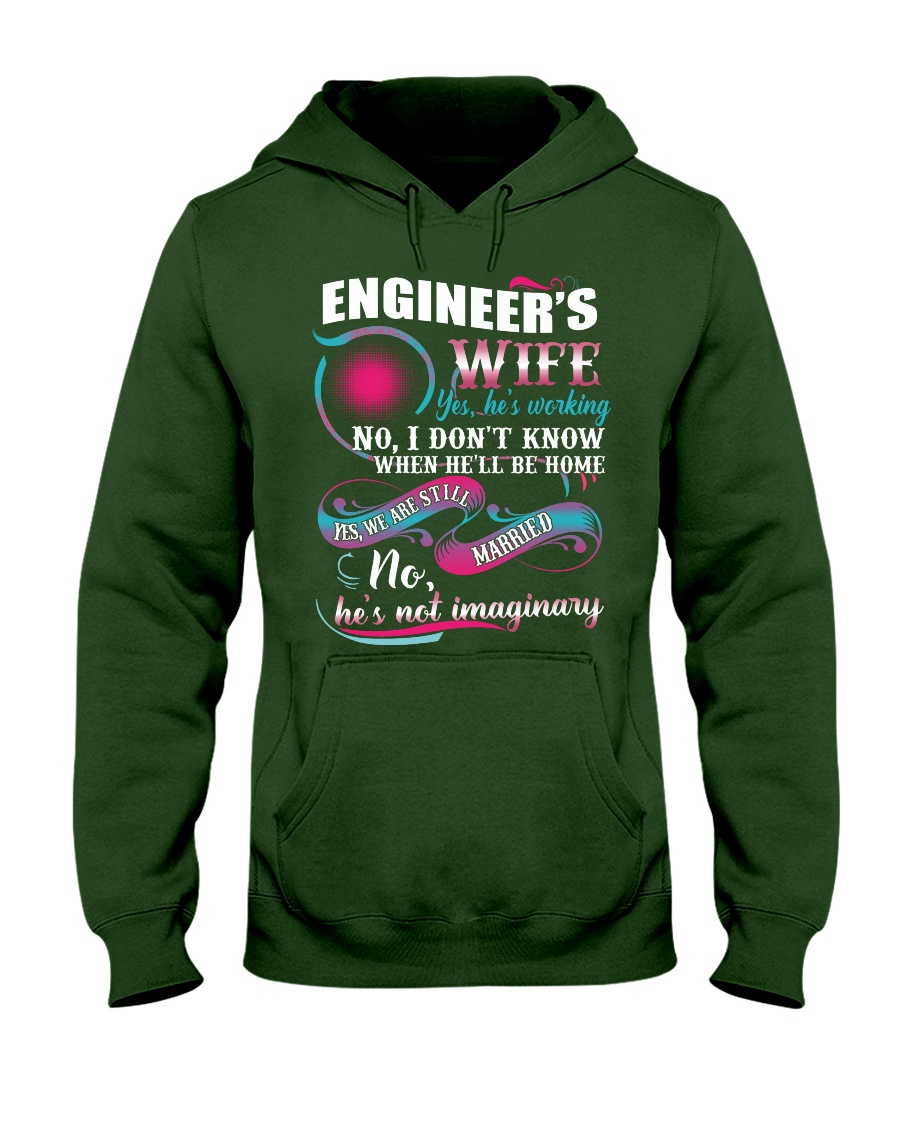 Engineer's Wife Hooded Sweatshirt