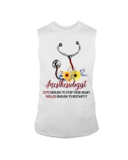 Cute Anesthesiologist Gift For Women Sleeveless Tee tile