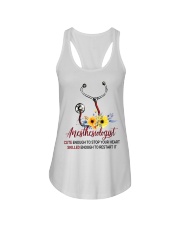 Cute Anesthesiologist Gift For Women Ladies Flowy Tank front