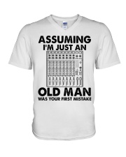 Assuming I'm Just An Old Man V-Neck T-Shirt thumbnail