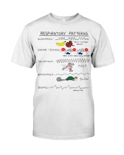 Respiratory Patterns Heartbeat Funny Premium Fit Mens Tee tile