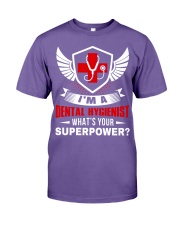 Whats Your Superpower Dental Hygienist Premium Fit Mens Tee tile