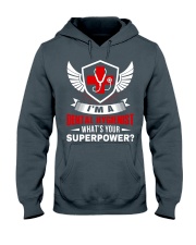 Whats Your Superpower Dental Hygienist Hooded Sweatshirt tile