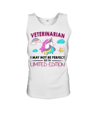 Veterinarian May Not Be Perfect Unisex Tank tile