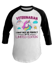 Veterinarian May Not Be Perfect Baseball Tee tile
