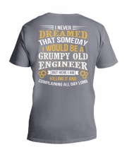 Grumpy Old Engineer Complaining All Day Long V-Neck T-Shirt tile