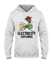 Electricity Explained Hooded Sweatshirt front