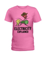 Electricity Explained Ladies T-Shirt tile