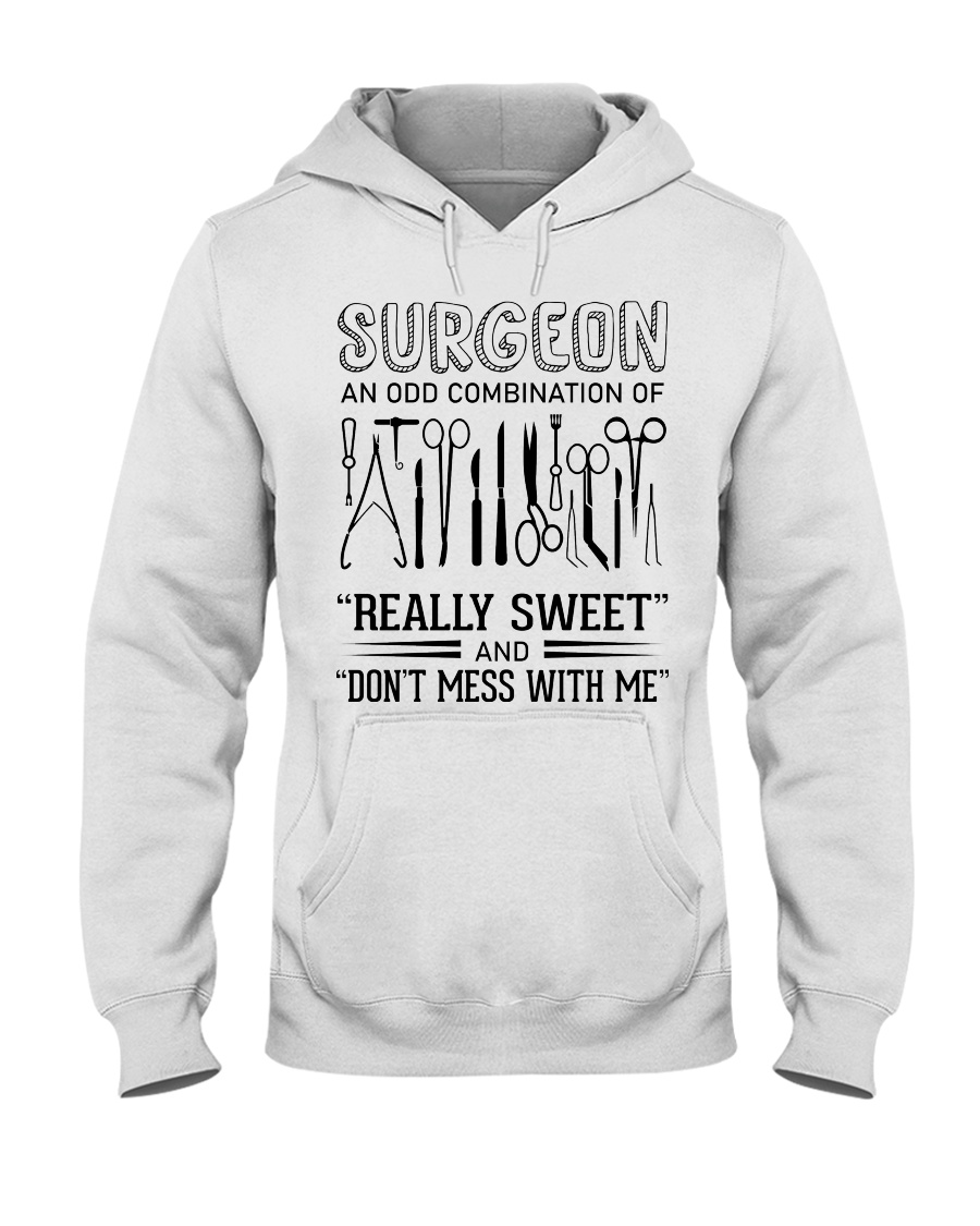 Surgeon An Odd Combination Of Really Sweet Hooded Sweatshirt