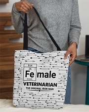 Female Veterinarian Arrow All-over Tote aos-all-over-tote-lifestyle-front-10
