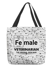 Female Veterinarian Arrow All-over Tote back