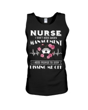 Nurse I Don't Need Anger Management Unisex Tank thumbnail