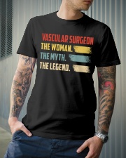 Vascular Surgeon The Woman The Myth The Legend Classic T-Shirt lifestyle-mens-crewneck-front-6
