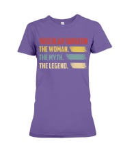 Vascular Surgeon The Woman The Myth The Legend Premium Fit Ladies Tee thumbnail