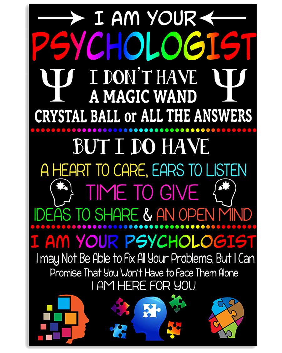 I Am Your Psychologist 11x17 Poster