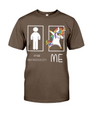 Other Anesthesiologists Me Unicorn Dabbing Classic T-Shirt tile