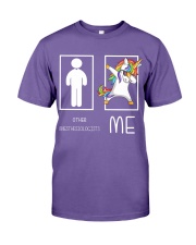 Other Anesthesiologists Me Unicorn Dabbing Premium Fit Mens Tee tile